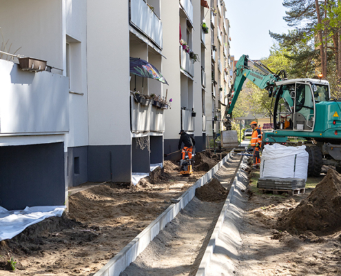 21.4.2026 // Arbeiten am Hofweg Reinickendorfer Str.