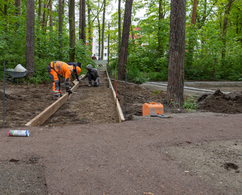 7.5.2026 // Neubau des "Waldweges"